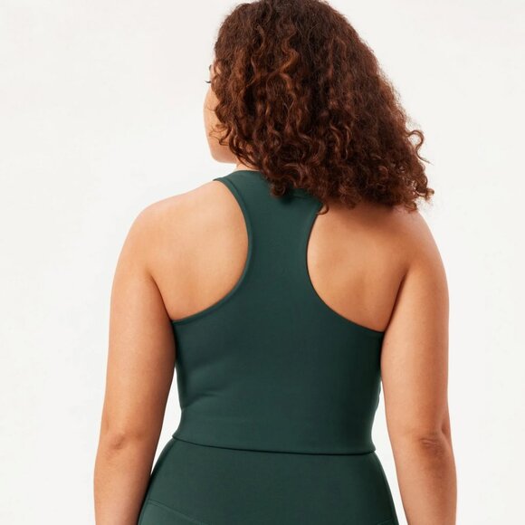 Girlfriend Collective Moss Paloma Racerback Bra - Picture 4 of 5